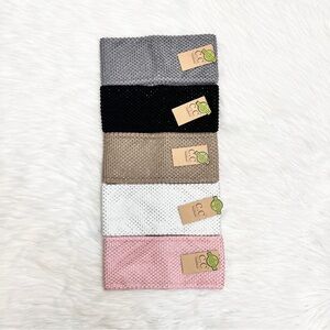 C.C Recycled Rhinestone Headband, Recycled Headband, Warm Headband, Winter Band